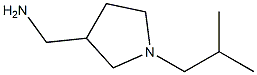 (1-isobutylpyrrolidin-3-yl)methylamine 结构式