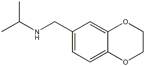 (2,3-dihydro-1,4-benzodioxin-6-ylmethyl)(propan-2-yl)amine 结构式