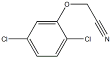 (2,5-dichlorophenoxy)acetonitrile 结构式