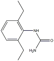 (2,6-diethylphenyl)urea 结构式