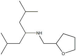 (2,6-dimethylheptan-4-yl)(oxolan-2-ylmethyl)amine 结构式