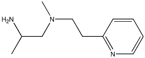 (2-aminopropyl)(methyl)[2-(pyridin-2-yl)ethyl]amine 结构式