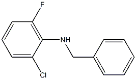 (2-chloro-6-fluorophenyl)(phenyl)methylamine 结构式