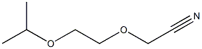 (2-isopropoxyethoxy)acetonitrile 结构式