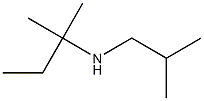 (2-methylbutan-2-yl)(2-methylpropyl)amine 结构式