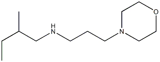 (2-methylbutyl)[3-(morpholin-4-yl)propyl]amine 结构式