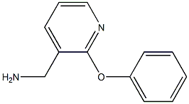 (2-phenoxypyridin-3-yl)methylamine 结构式