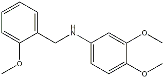 (3,4-dimethoxyphenyl)(2-methoxyphenyl)methylamine 结构式