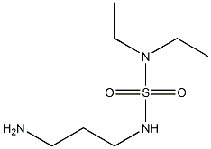 (3-aminopropyl)(diethylsulfamoyl)amine 结构式