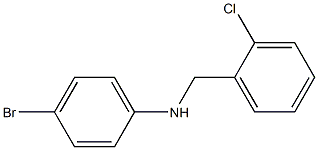 (4-bromophenyl)(2-chlorophenyl)methylamine 结构式