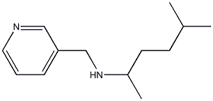 (5-methylhexan-2-yl)(pyridin-3-ylmethyl)amine 结构式