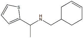 (cyclohex-3-en-1-ylmethyl)[1-(thiophen-2-yl)ethyl]amine 结构式