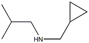 (cyclopropylmethyl)(2-methylpropyl)amine 结构式