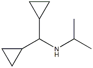 (dicyclopropylmethyl)(propan-2-yl)amine 结构式