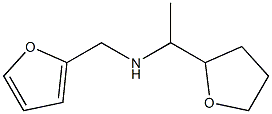 (furan-2-ylmethyl)[1-(oxolan-2-yl)ethyl]amine 结构式