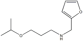 (furan-2-ylmethyl)[3-(propan-2-yloxy)propyl]amine 结构式