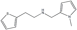 [(1-methyl-1H-pyrrol-2-yl)methyl][2-(thiophen-2-yl)ethyl]amine 结构式
