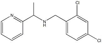 [(2,4-dichlorophenyl)methyl][1-(pyridin-2-yl)ethyl]amine 结构式