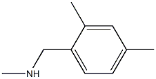 [(2,4-dimethylphenyl)methyl](methyl)amine 结构式