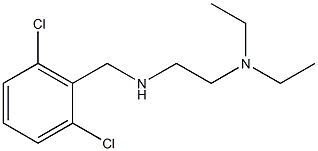 [(2,6-dichlorophenyl)methyl][2-(diethylamino)ethyl]amine 结构式