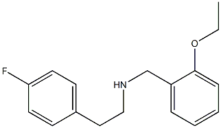 [(2-ethoxyphenyl)methyl][2-(4-fluorophenyl)ethyl]amine 结构式