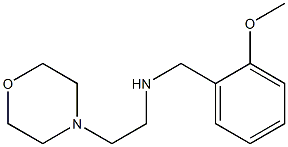 [(2-methoxyphenyl)methyl][2-(morpholin-4-yl)ethyl]amine 结构式