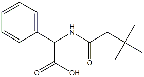 [(3,3-dimethylbutanoyl)amino](phenyl)acetic acid 结构式