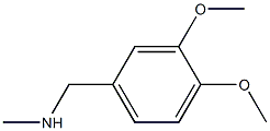 [(3,4-dimethoxyphenyl)methyl](methyl)amine 结构式