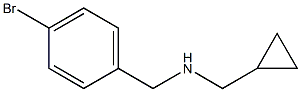 [(4-bromophenyl)methyl](cyclopropylmethyl)amine 结构式