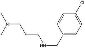 [(4-chlorophenyl)methyl][3-(dimethylamino)propyl]amine 结构式