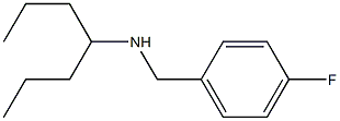 [(4-fluorophenyl)methyl](heptan-4-yl)amine 结构式