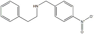 [(4-nitrophenyl)methyl](2-phenylethyl)amine 结构式