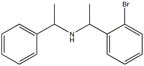 [1-(2-bromophenyl)ethyl](1-phenylethyl)amine 结构式