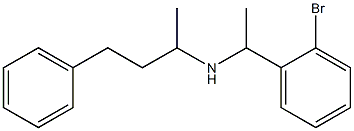 [1-(2-bromophenyl)ethyl](4-phenylbutan-2-yl)amine 结构式