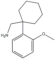 [1-(2-methoxyphenyl)cyclohexyl]methanamine 结构式