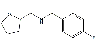 [1-(4-fluorophenyl)ethyl](oxolan-2-ylmethyl)amine 结构式