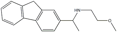 [1-(9H-fluoren-2-yl)ethyl](2-methoxyethyl)amine 结构式