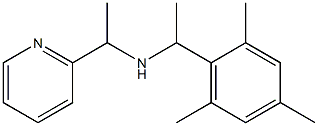 [1-(pyridin-2-yl)ethyl][1-(2,4,6-trimethylphenyl)ethyl]amine 结构式