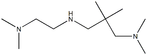 [2-({[2-(dimethylamino)ethyl]amino}methyl)-2-methylpropyl]dimethylamine 结构式