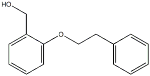 [2-(2-phenylethoxy)phenyl]methanol 结构式