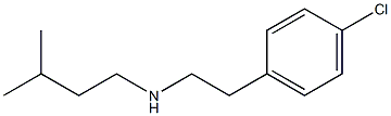 [2-(4-chlorophenyl)ethyl](3-methylbutyl)amine 结构式