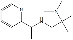 [2-(dimethylamino)-2-methylpropyl][1-(pyridin-2-yl)ethyl]amine 结构式