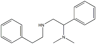 [2-(dimethylamino)-2-phenylethyl](2-phenylethyl)amine 结构式