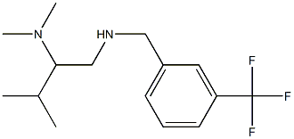 [2-(dimethylamino)-3-methylbutyl]({[3-(trifluoromethyl)phenyl]methyl})amine 结构式