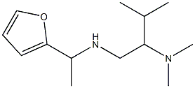 [2-(dimethylamino)-3-methylbutyl][1-(furan-2-yl)ethyl]amine 结构式