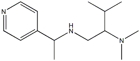 [2-(dimethylamino)-3-methylbutyl][1-(pyridin-4-yl)ethyl]amine 结构式