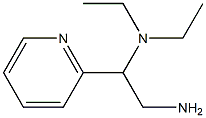 [2-amino-1-(pyridin-2-yl)ethyl]diethylamine 结构式