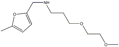 [3-(2-methoxyethoxy)propyl][(5-methylfuran-2-yl)methyl]amine 结构式