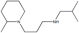 [3-(2-methylpiperidin-1-yl)propyl](2-methylpropyl)amine 结构式
