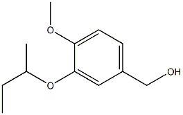 [3-(butan-2-yloxy)-4-methoxyphenyl]methanol 结构式